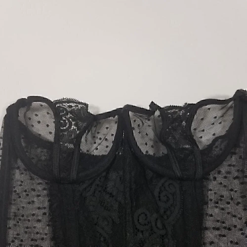 VTG Christian Dior Lace Corset Bra 34 Fits BC - Picture 3 of 7